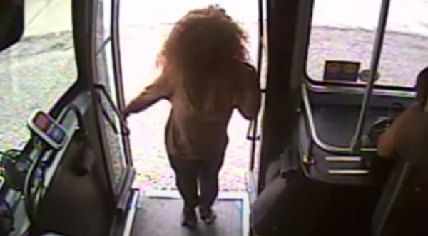 Bus Driver Gives Passenger The Shoes Off Her Feet