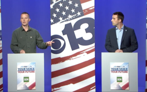 The key moments in the 2nd District debate between Jared Golden and Austin Theriault -Piscataquis Observer