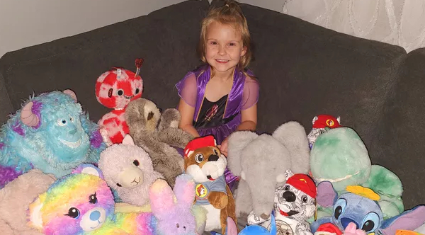 Autistic 4-Year-Old Collects Over 1,000 Stuffed Animals For Hurricane Victims