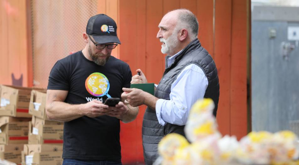 Chef José Andrés And World Central Kitchen Feed Thousands After Hurricane Helene