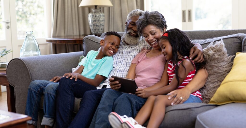 Grandparents help grandkids in many ways – but the reverse may be true too