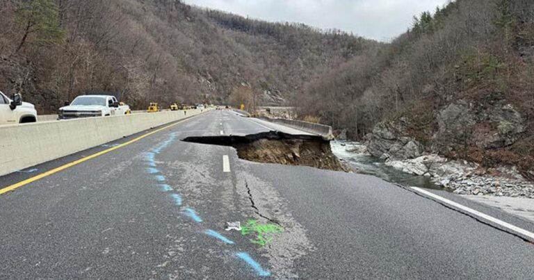 U.S. Department of Transportation sends additional $353 million to N.C. and Tennessee after Hurricane Helene