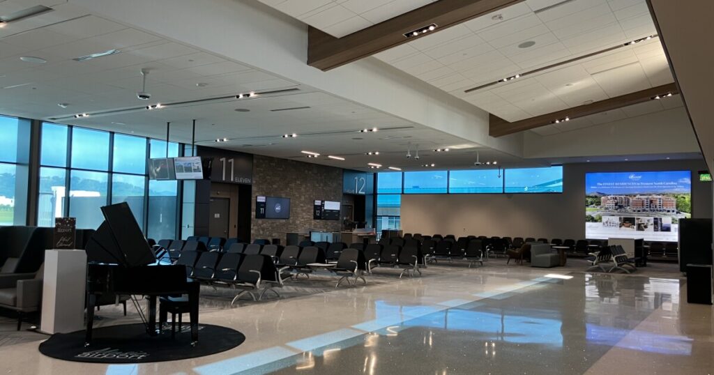 The Goods @ AVL, one of several new food and retail locations in the airport's North Concourse.