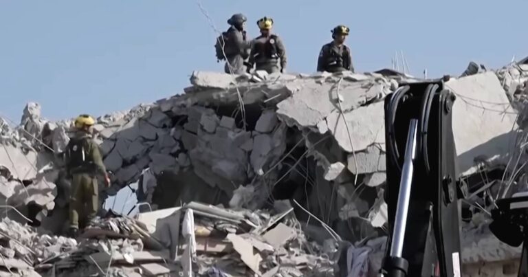 israeli family survives missile strike