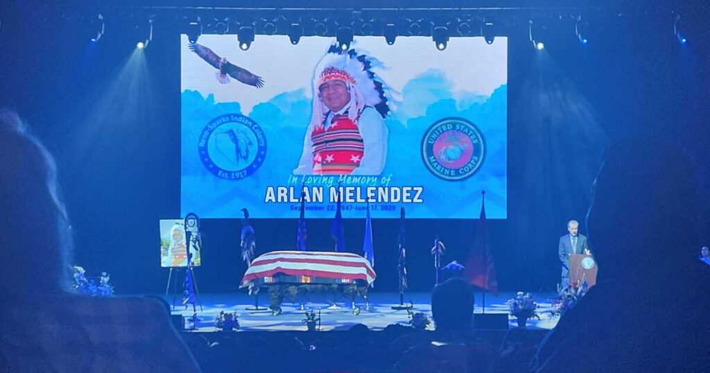 Community members and elected leaders remember former RSIC chairman Arlan Melendez