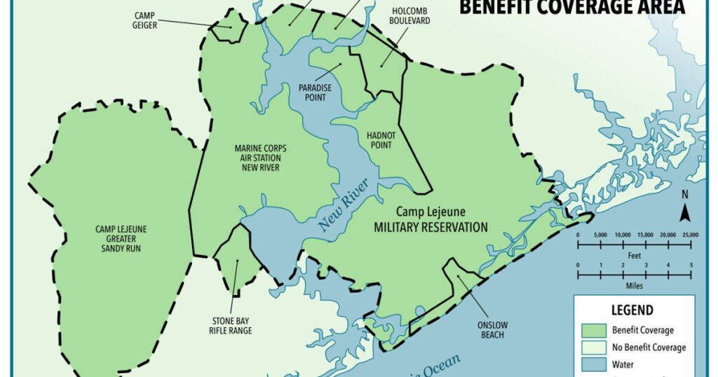 About 50,000 Camp Lejeune toxic water cases could settle by the end of the year