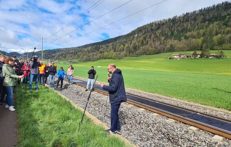 Solar project reimagines railway network as clean energy lifelines 