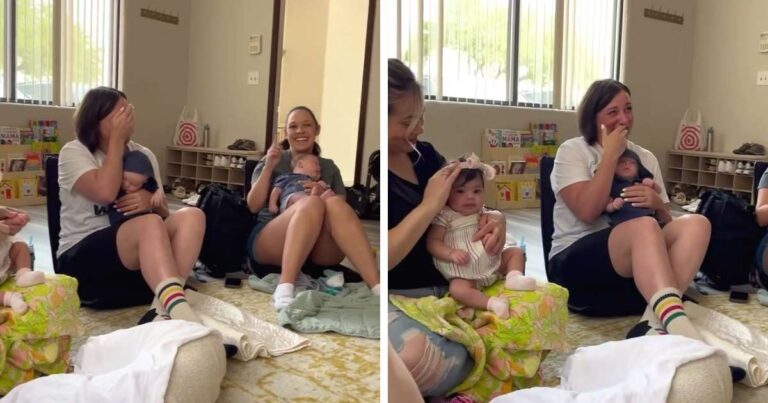 New Mom School surprise