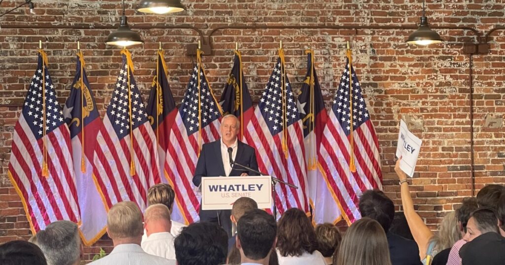 Michael Whatley formally announces run for U.S. Senate