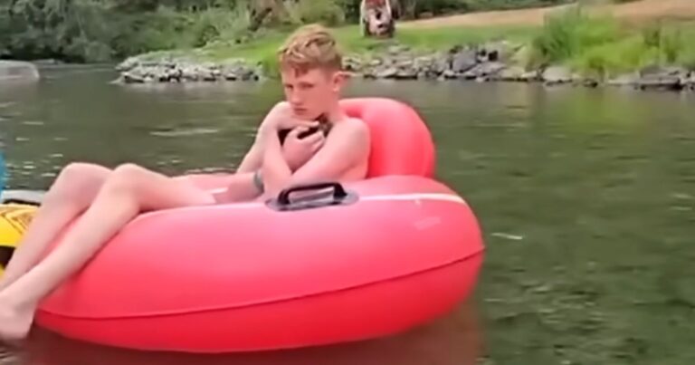 teen rescues baby beaver