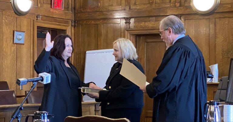 Brenda Sacco Swearing-In Ceremony