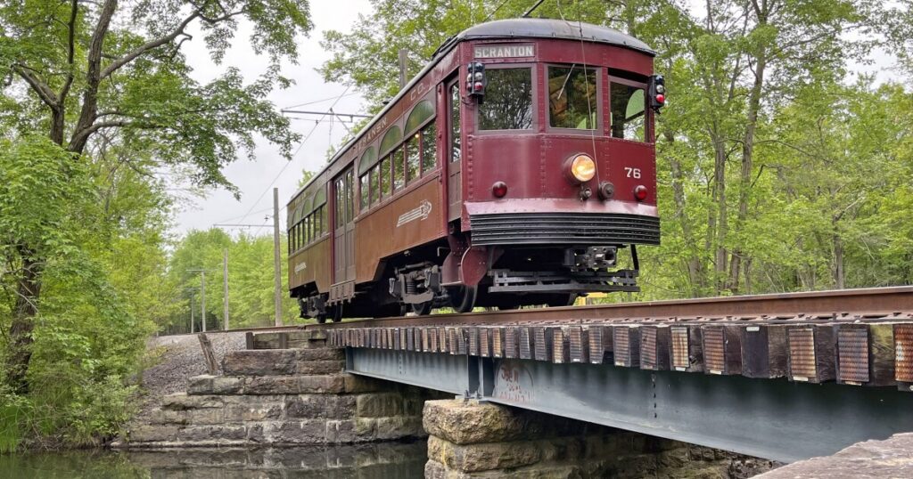 The Electric City Trolley Museum will offer rides with Santa during November and December.