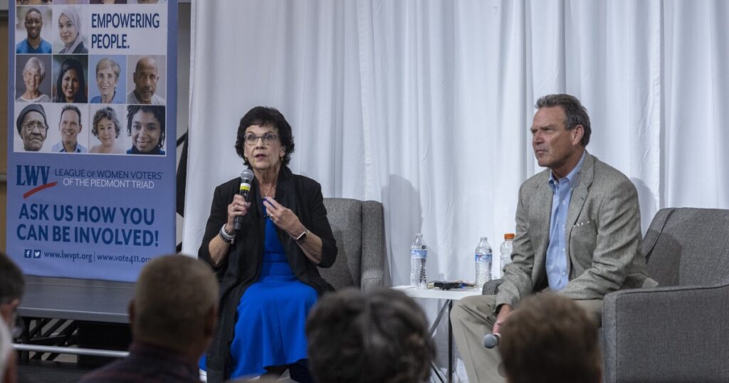 Greensboro mayoral candidates agree on taxes, differ on city oversight at forum