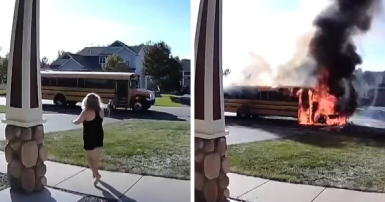 bethel school bus fire
