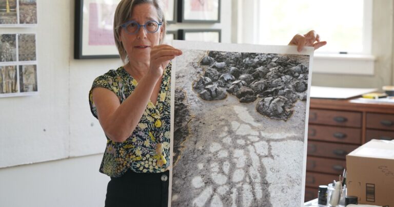 Marshall artist’s project hopes to help residents heal a year after Helene