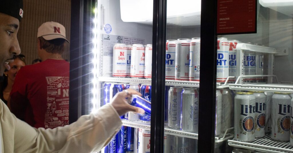 $2 million in alcohol sales reported at Memorial Stadium this season, falling short of projections