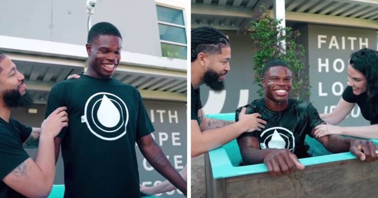 travis hunter baptism