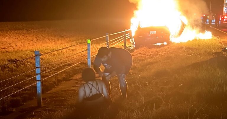 off duty firefighter saves woman andrew nixon