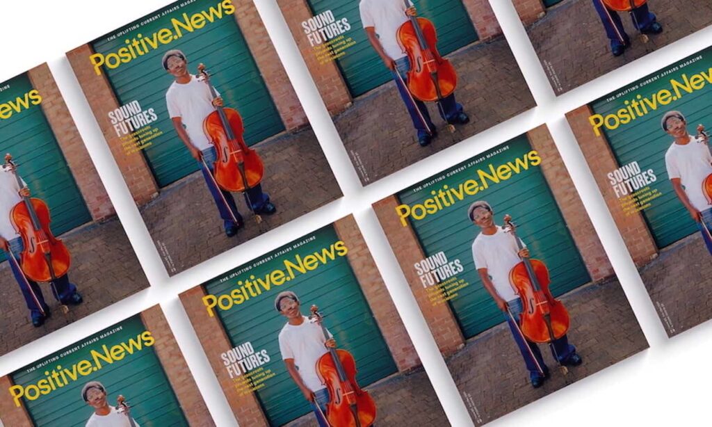 Amplifying the power of music. What to expect in the new issue of Positive News magazine