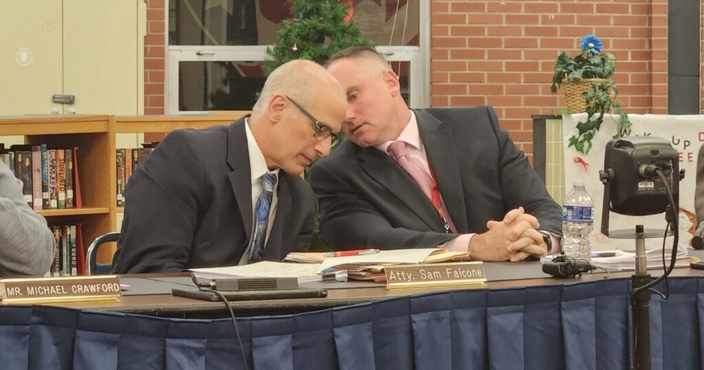 The Pittston Area School Board voted 8-0 to place an unnamed employee on leave. Director John Adonizio was absent.