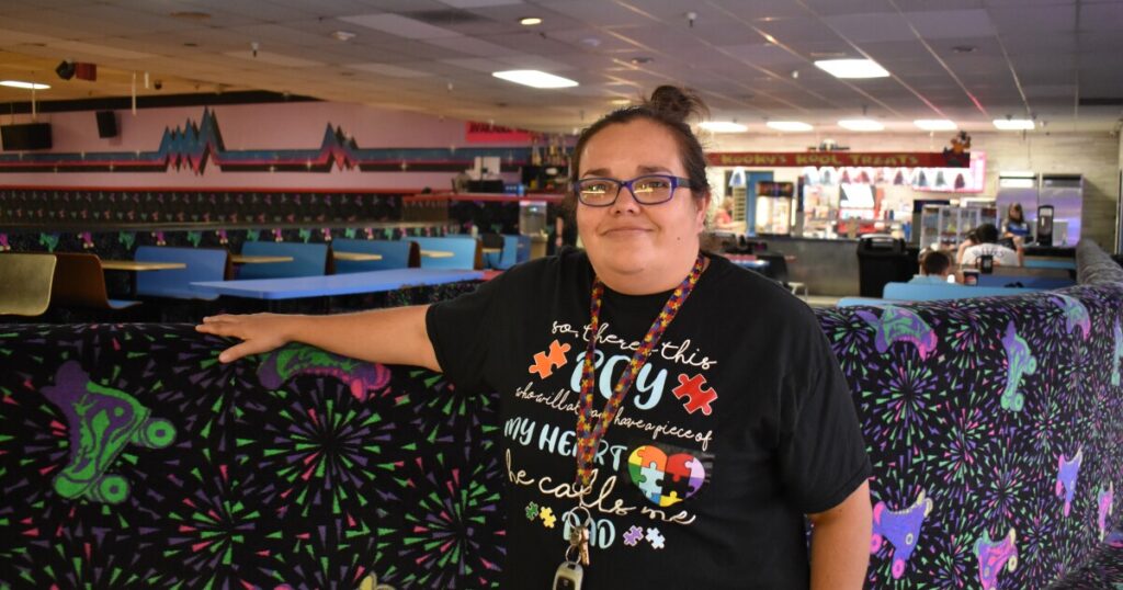 Roller Kingdom general manager Bradley Hargrove helped implement sensory nights at the roller skating rink, including an event on July 31, 2025, in Reno, Nevada.