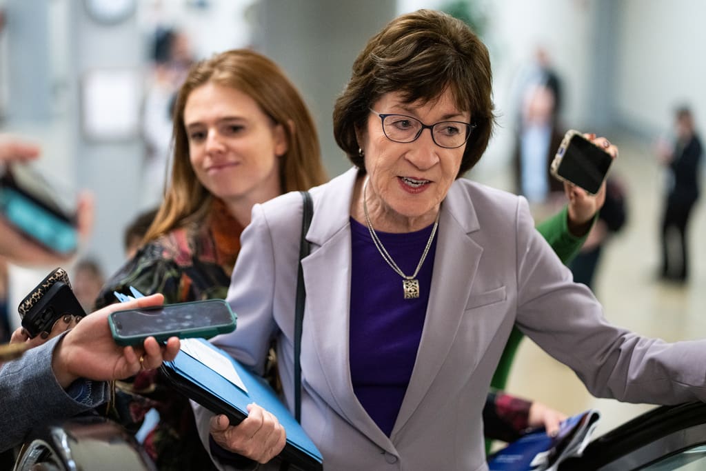 Collins says she opposed GOP bill—then brags about writing it