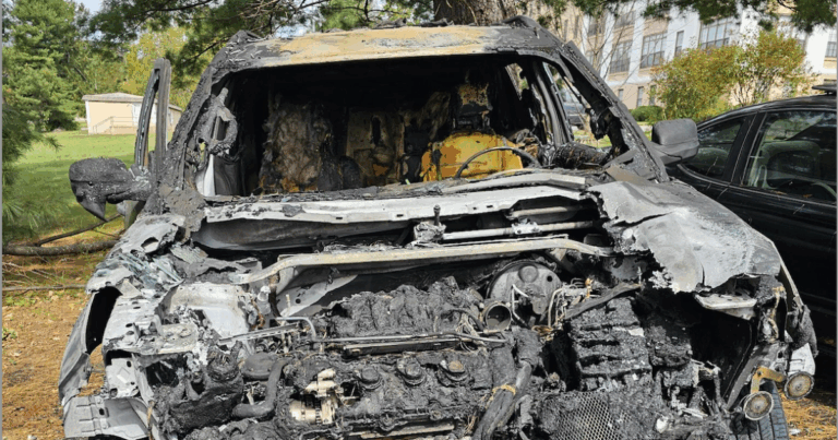 'Completely melted.' NC renters' advocate's car burns at Asheville apartment complex