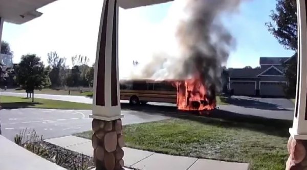 She Saw A School Bus On Fire. What This Mom Did Next Saved 22 Kids