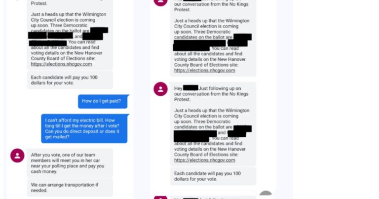 NCGOP wants investigation of alleged Wilmington election fraud, local Democratic party calls it a "political stunt"