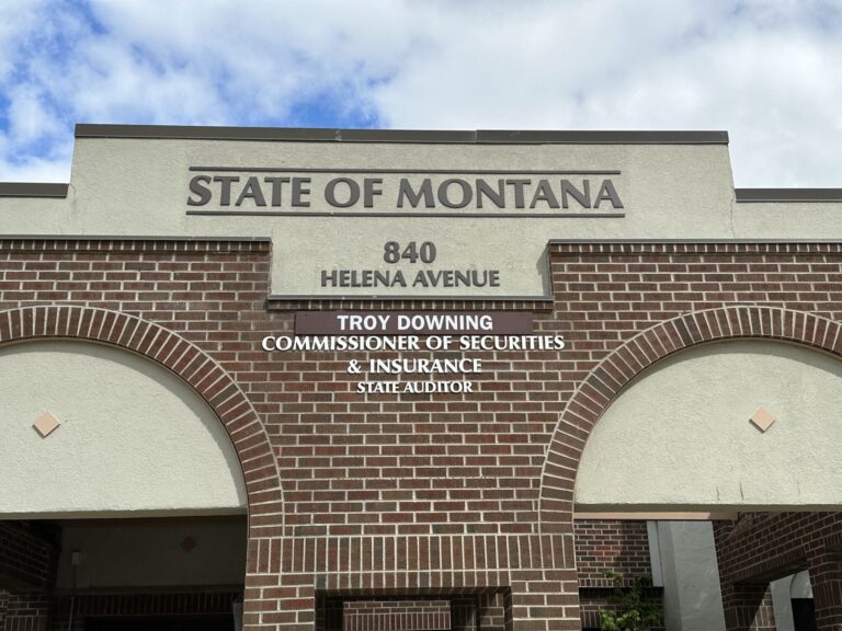 The Montana Office of the Commissioner of Securities and Insurance and State Auditor. (Photo by Blair Miller, Daily Montanan)