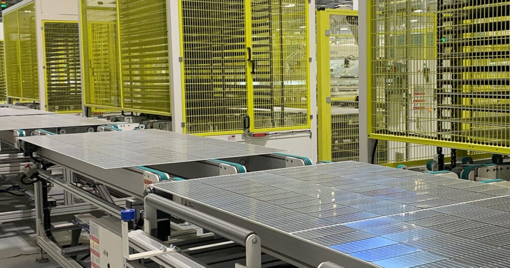 NC solar panel manufacturer builds new facility as demand for domestic panels soars