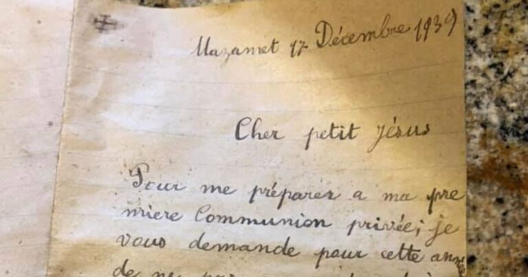 Jesus letter Little Pierre