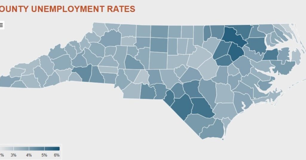 For first time since Helene, Buncombe’s unemployment rate is on par with statewide average