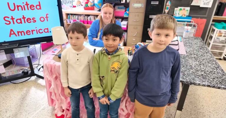 first graders save choking teacher