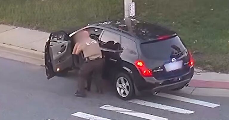 officer saves choking woman illinois