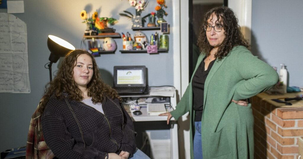 Ostovitz says she now runs all her homework assignments through multiple AI detection tools before she turns them in.