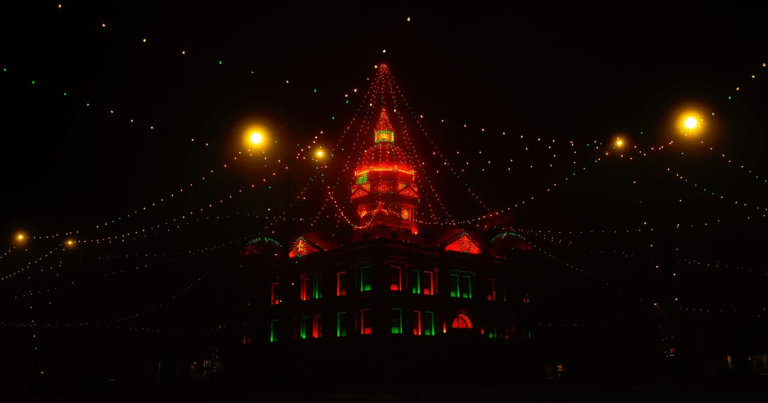 From 'Grinchmas' to chestnut roasts, these rural towns make the holidays central to their economy