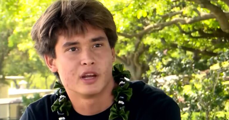 teen saves man lost in sea east oahu