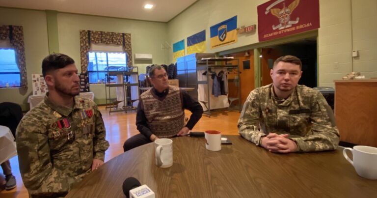 In Scranton visit, Ukrainian Army veterans plead for more American military aid to fight Russia