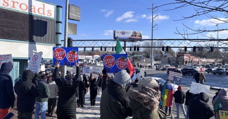 Protesters call for ICE patrols to end following ICE shootings in Minneapolis