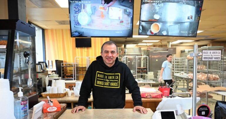 Manolo Betancur at Manolo's Bakery