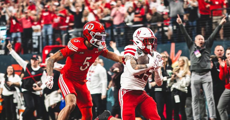 Nebraska falls to Utah in Vegas, ends season at 7-6 for second year in a row