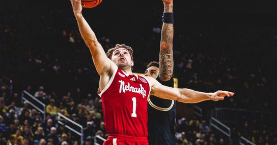 Nebraska basketball drops tough one to No. 3 Michigan, 75-72