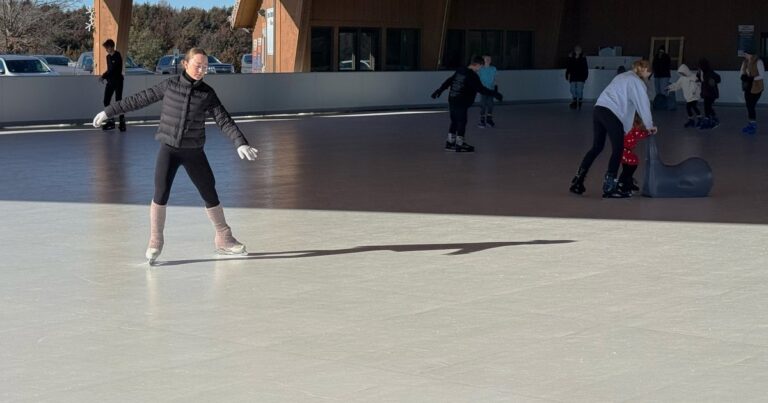 Is Glice as nice as real ice? Mahoney State Park officials think so