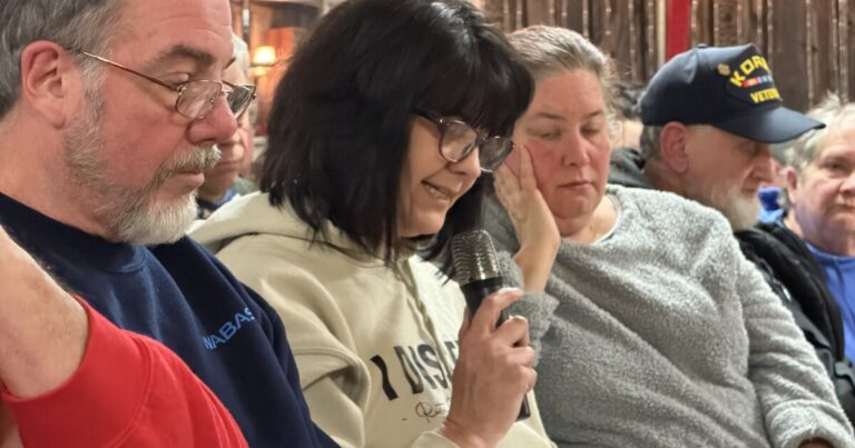 The former Big Lots warehouse in Tremont Twp., Schuylkill County, where the federal government is considering opening a center to process immigrant detainees.