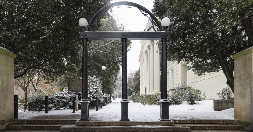 UGA campus closed ahead of ice storm