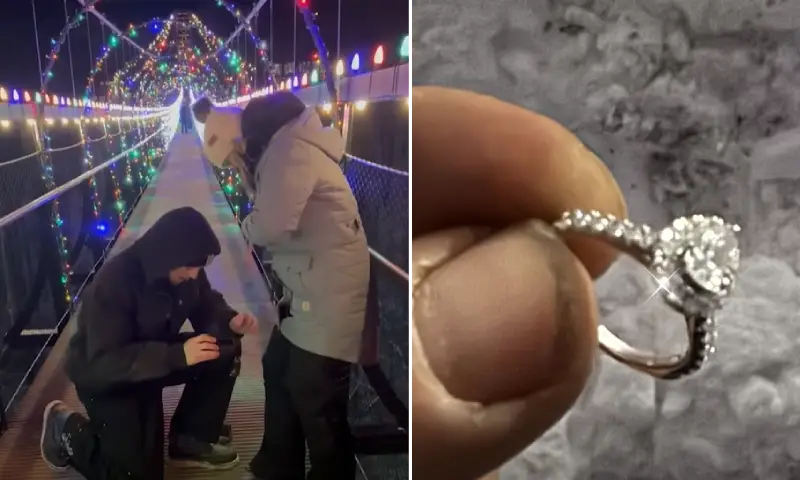 engagement ring found ski slopes