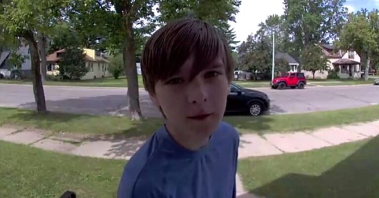 doorbell camera kind message