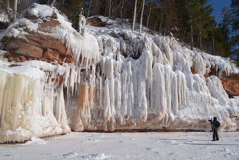 Apostle Islands National Lakeshore Ice Caves