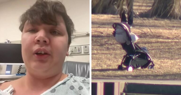 man saves baby from lake michigan